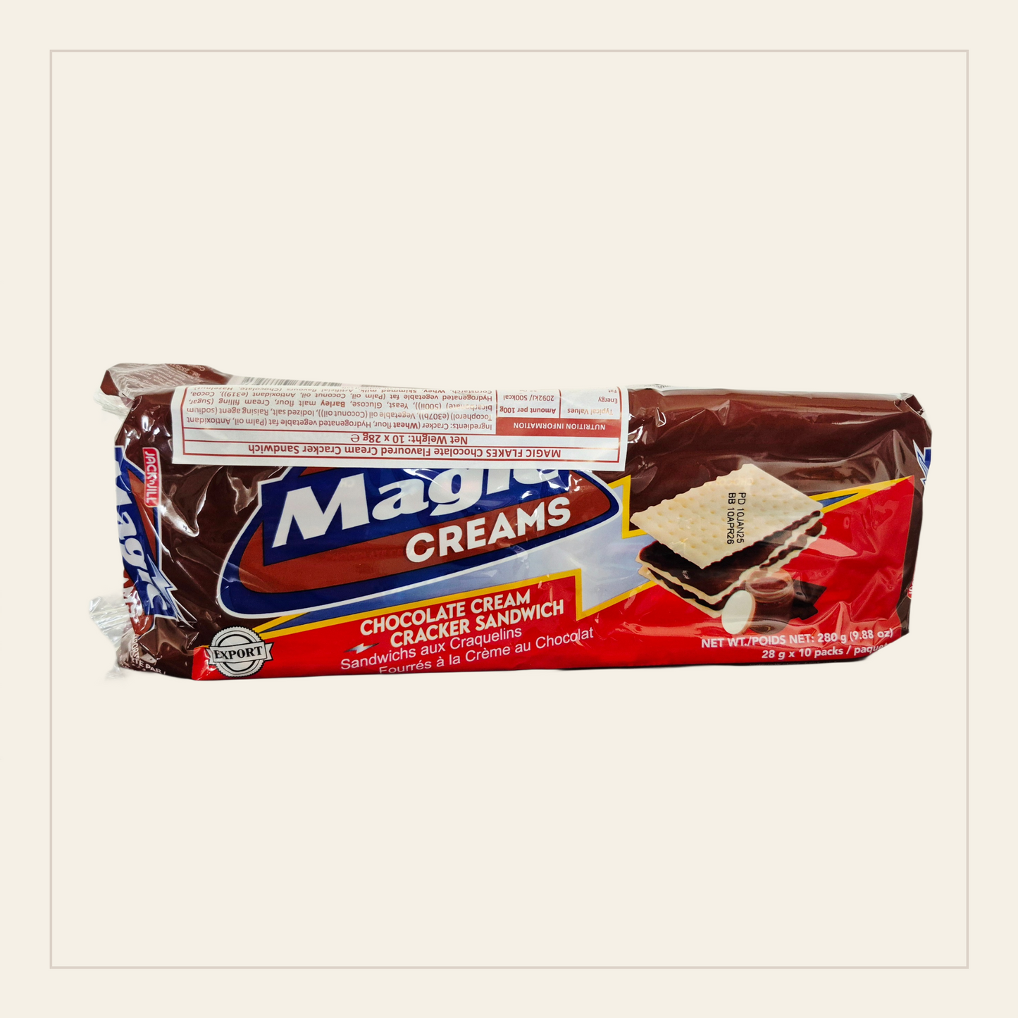 Magic Creams Chocolate 28g