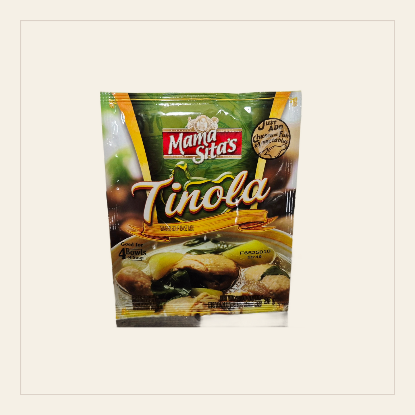 Mama Sita's Tinola Ginger Soup Base Mix 25g