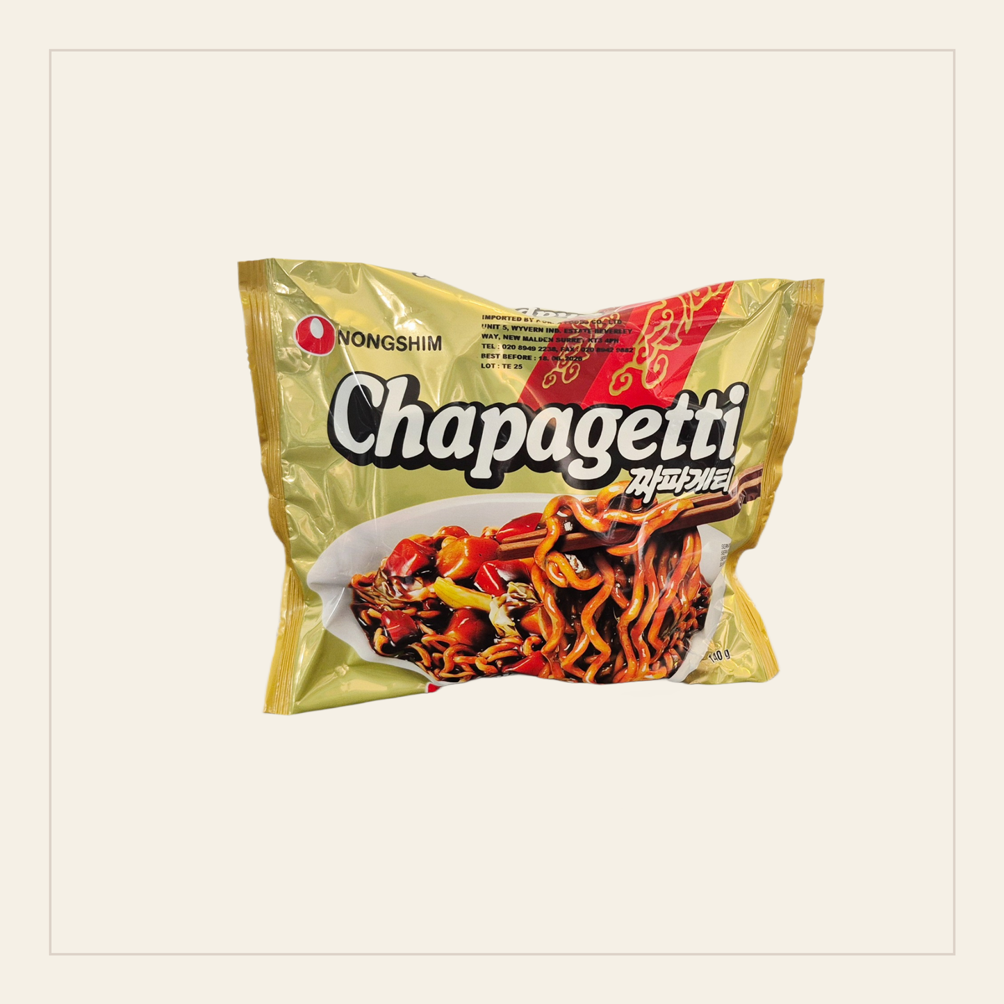 Nongshim Korean Clay Pot Ramyun (Halal) Chapaghetti