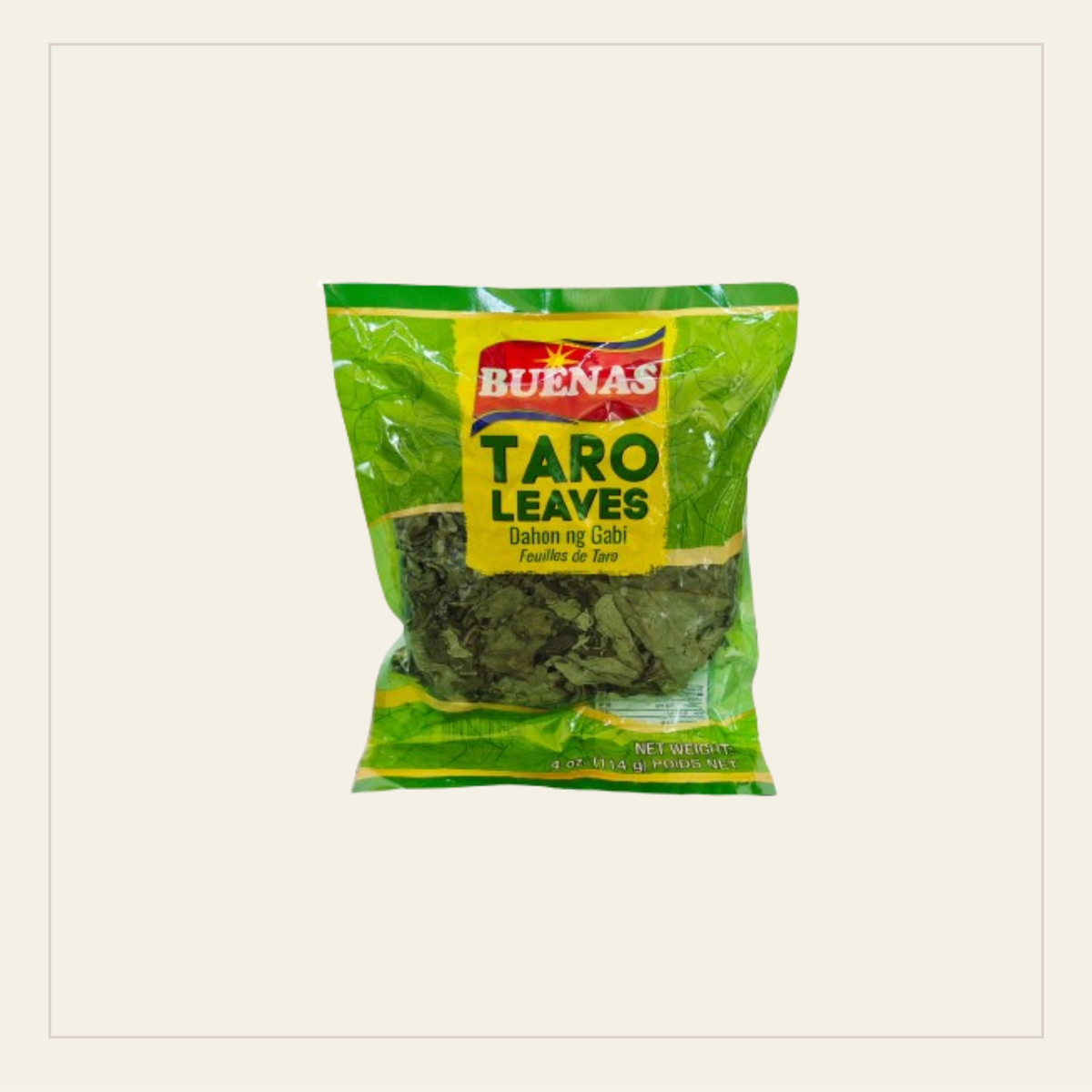 Buenas Dried Taro Leaves 114g