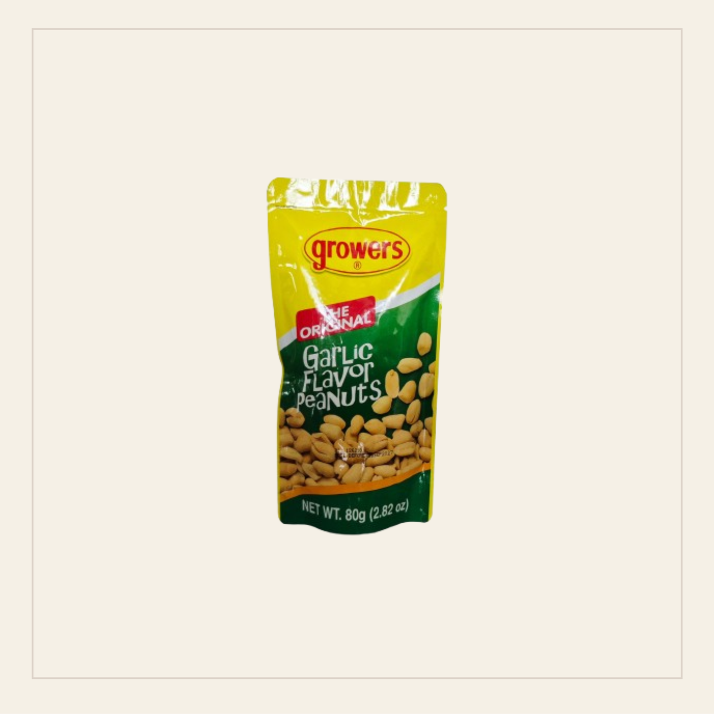 Growers Peanut Garlic 80g