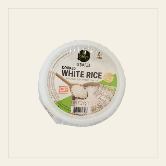 Bibigo Microwavable White Rice 210g