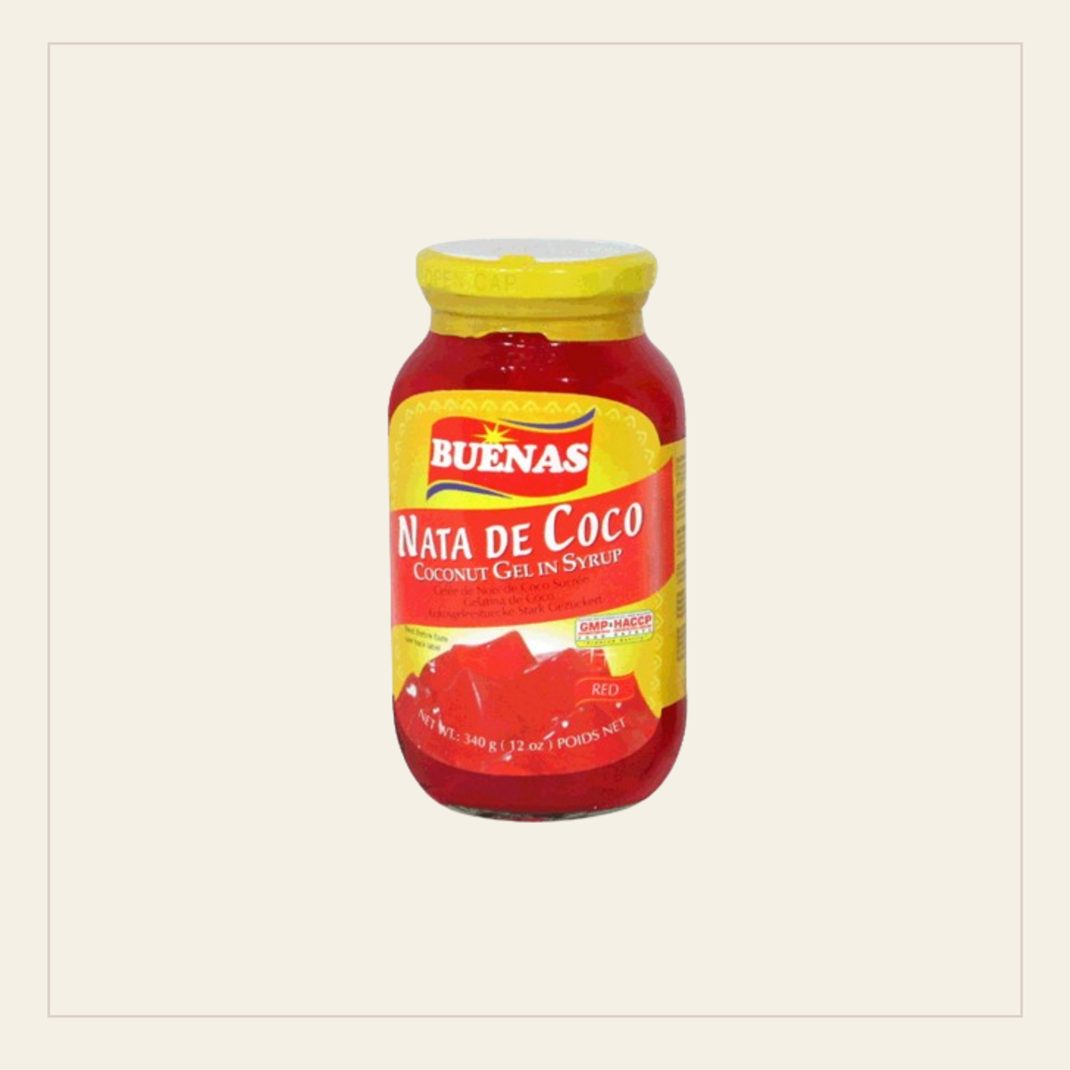 Buenas Nata de Coco (Red) 340g
