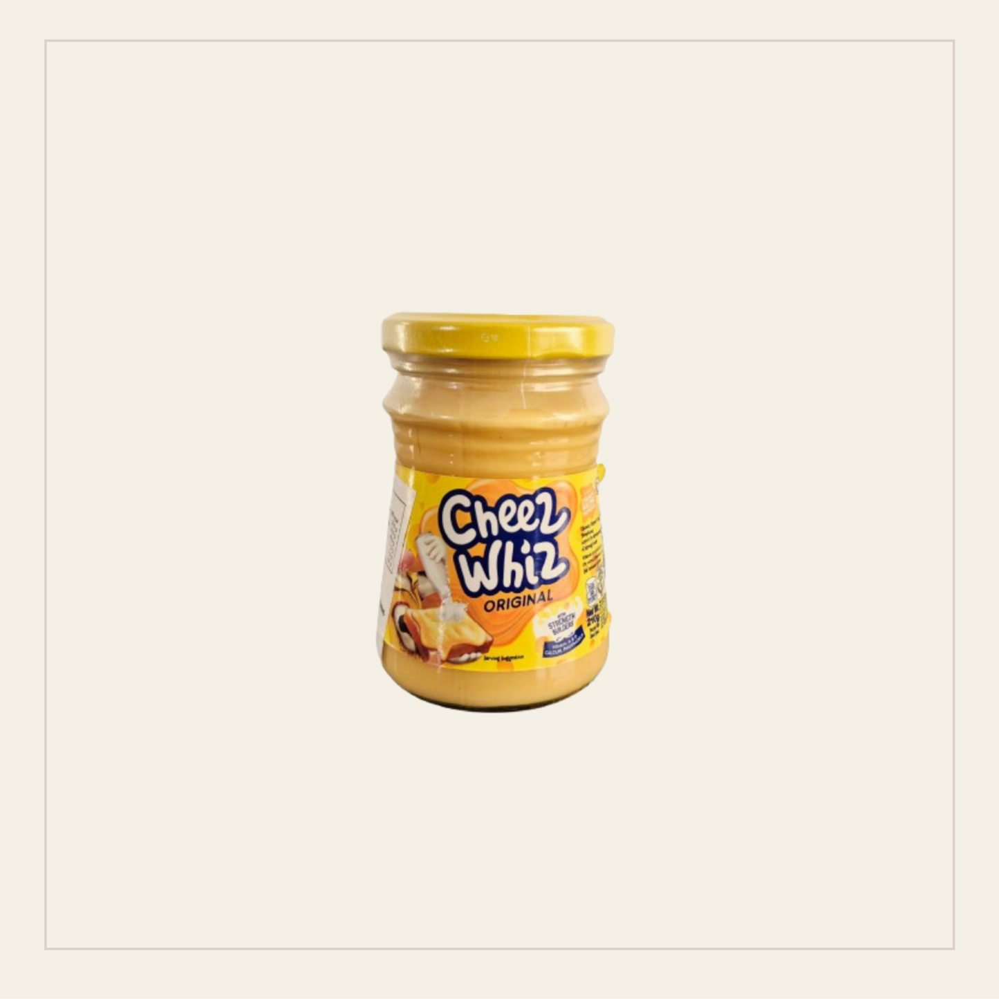 Kraft Whiz Plain Cheese Flavoured Spread (210g)