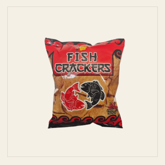 Hobe Fish Crackers Hot & Spicy (100g)