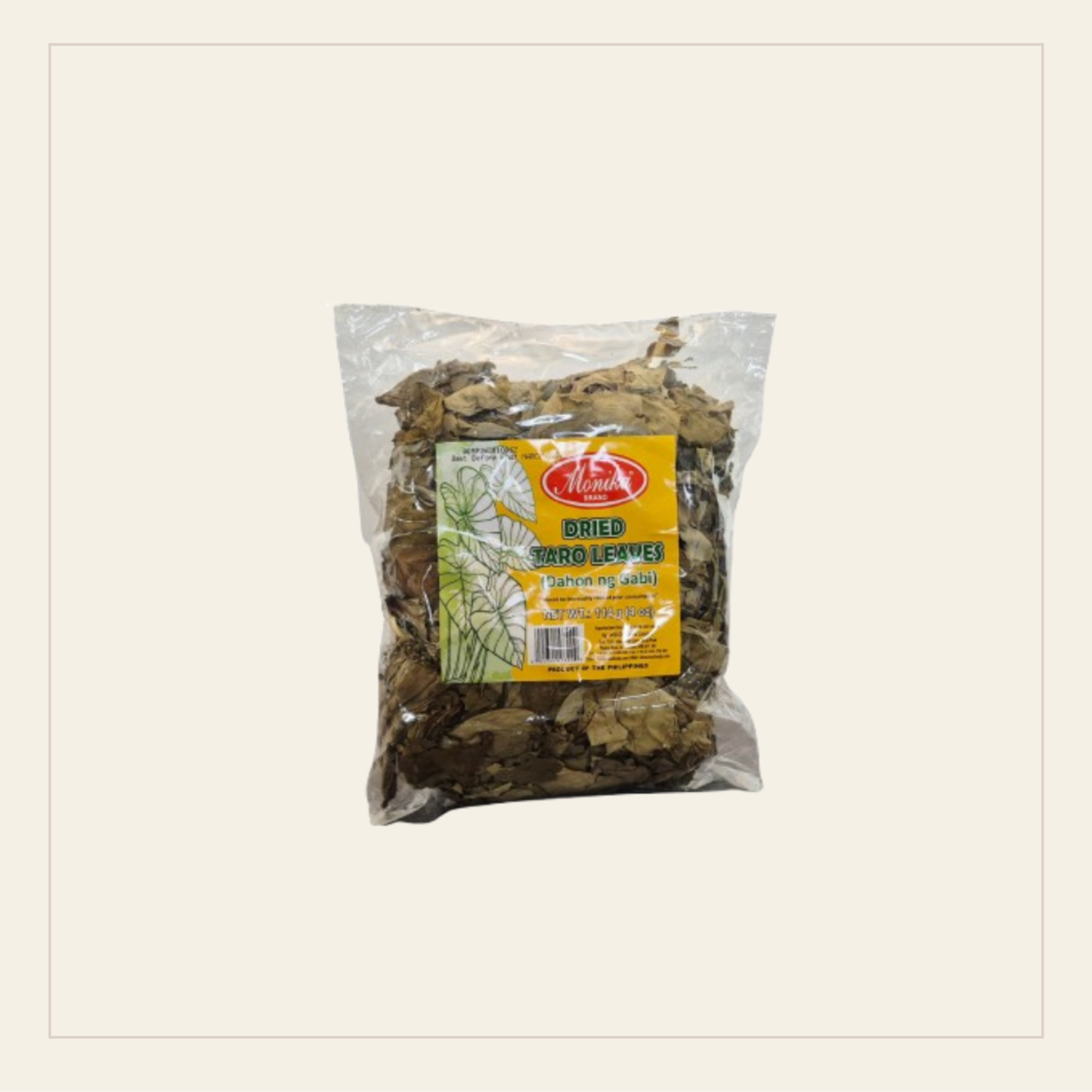 Monika Dried Taro Leaves 114g