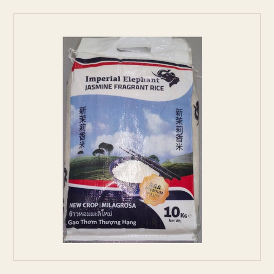 Imperial Elephant Jasmine Milagrosa Rice 10kg