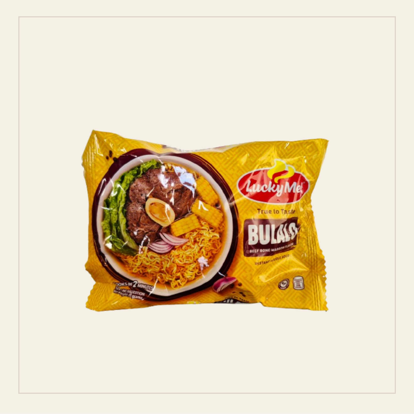 Lucky Me Instant Noodles with Bulalo (55g)