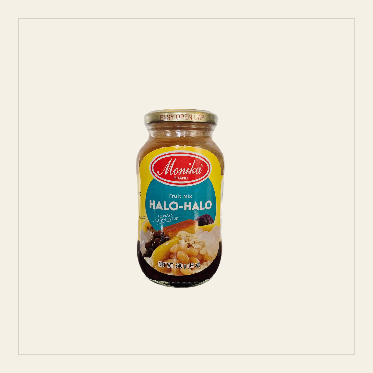 Monika Halo-Halo (Fruit Mix) 340g