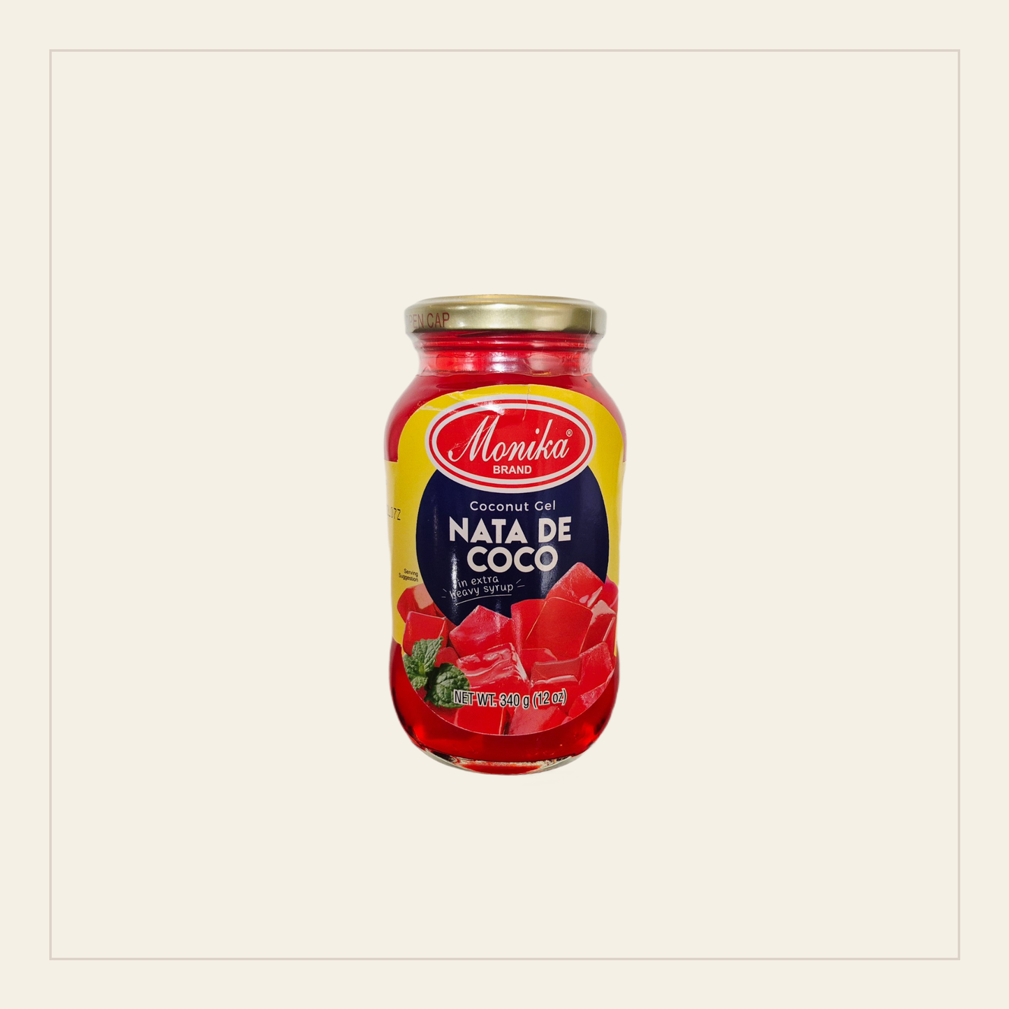 Monika Nata de Coco Red 340g