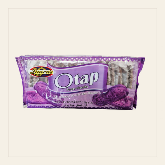 Laura's Otap Sugar Biscuits Ube 210g