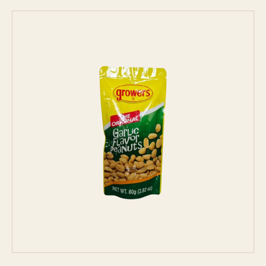 Growers Peanut Garlic 80g