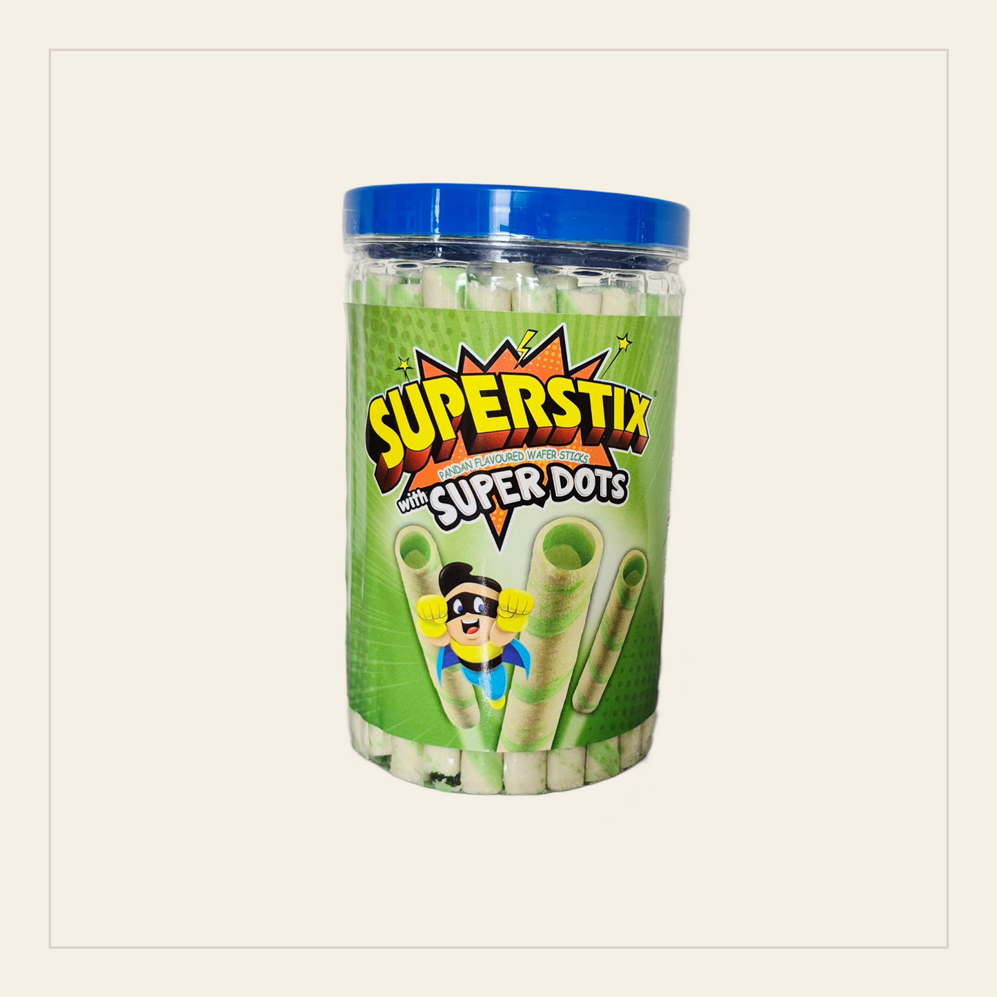 Superstix Pandan with Super Dots 330g