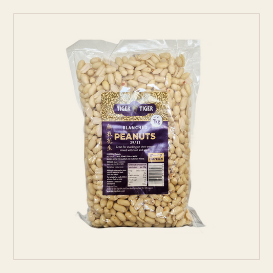 Tiger Tiger Blanched Peanuts 1kg